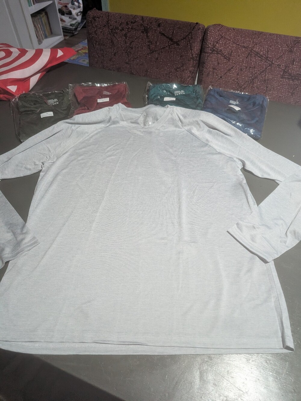 5 Ct NWOT Long Sleeve Shirts Size XL